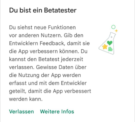 Liefer-App Beta-Tester