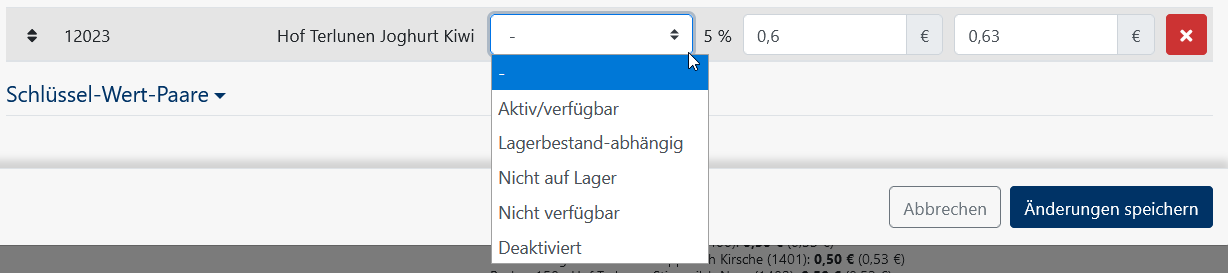 Produktdarstellung überschreiben